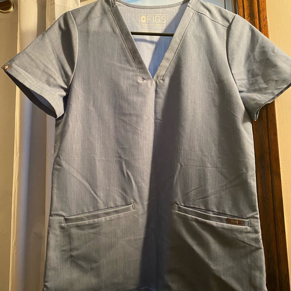 Heather Indigo Figs Top